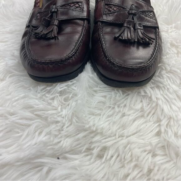 Allen Edmonds Maxfield Tassel Leather Loafers - Picture 5 of 13